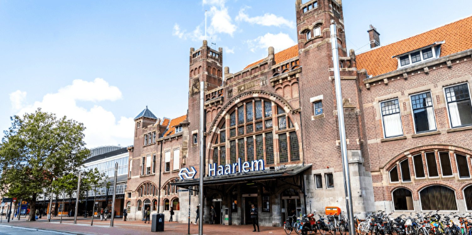 Station Haarlem op loopafstand