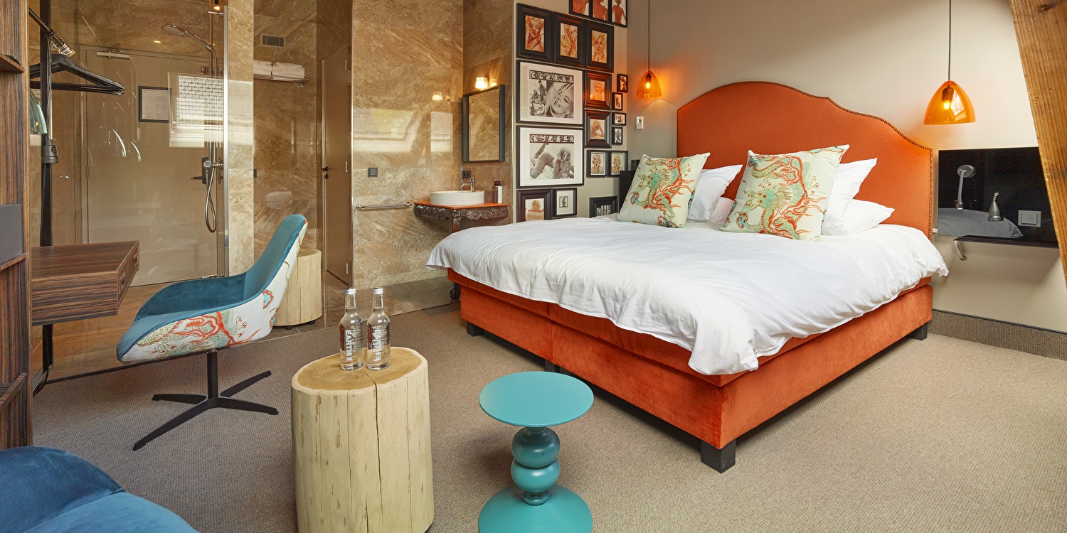 Deluxe kamer hotel Staats Haarlem